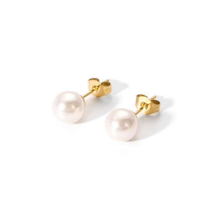 Timeless Essential Multi-Size Pearl Stud Earrings Set