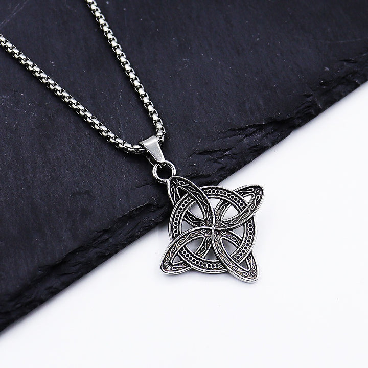 Witch's Knot Celtic Protection Necklace