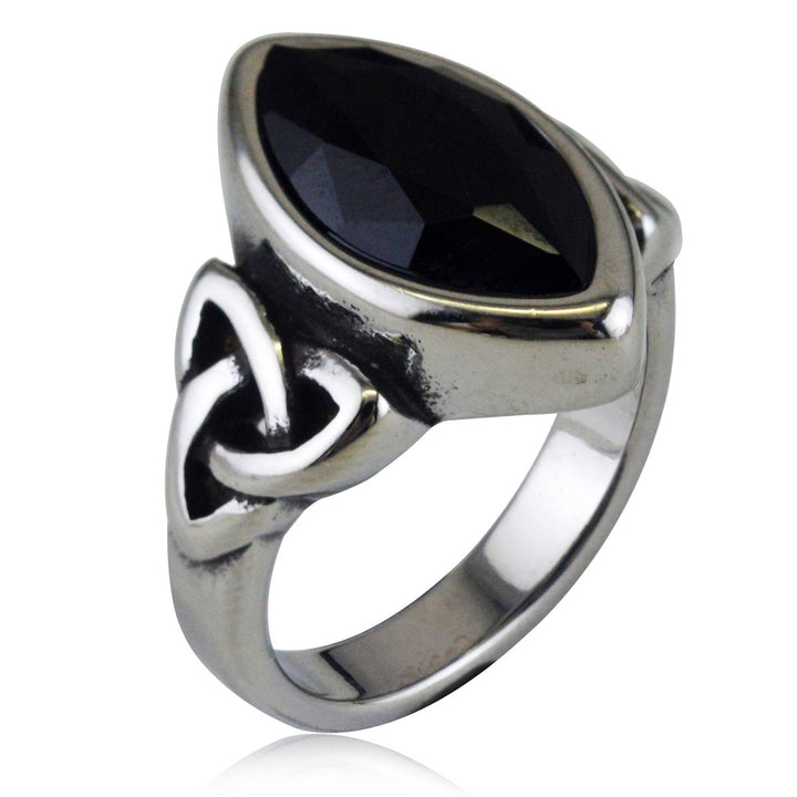 Celtic Knot Legacy Vintage Marquise Gem Ring