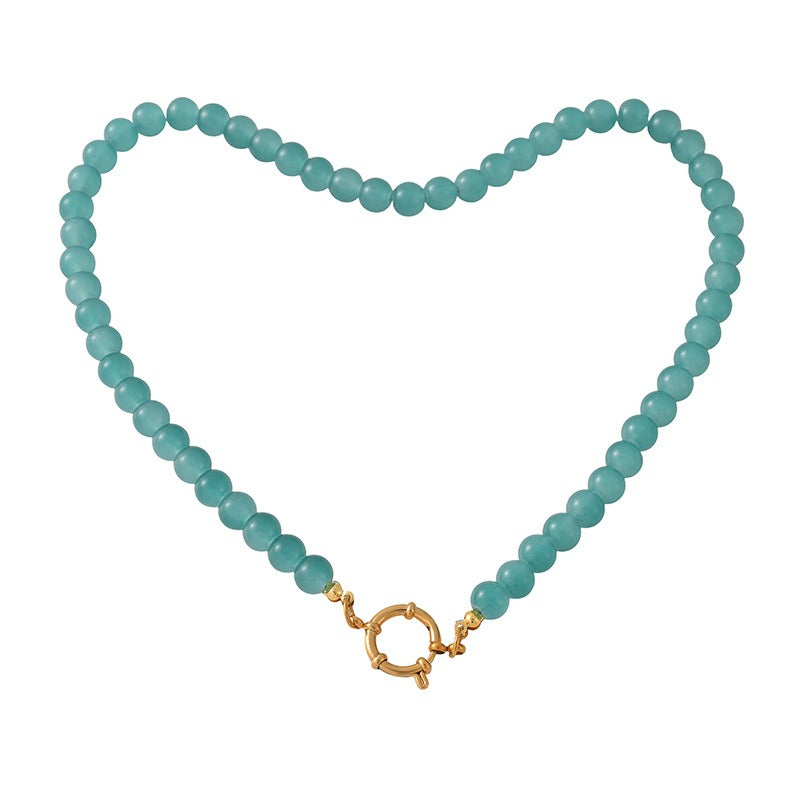 Blank Canvas 14K Gold Plated Toggle Clasp DIY Beaded Necklace
