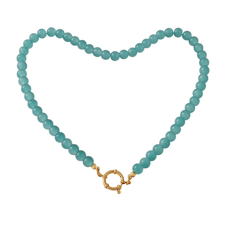 Blank Canvas 14K Gold Plated Toggle Clasp DIY Beaded Necklace