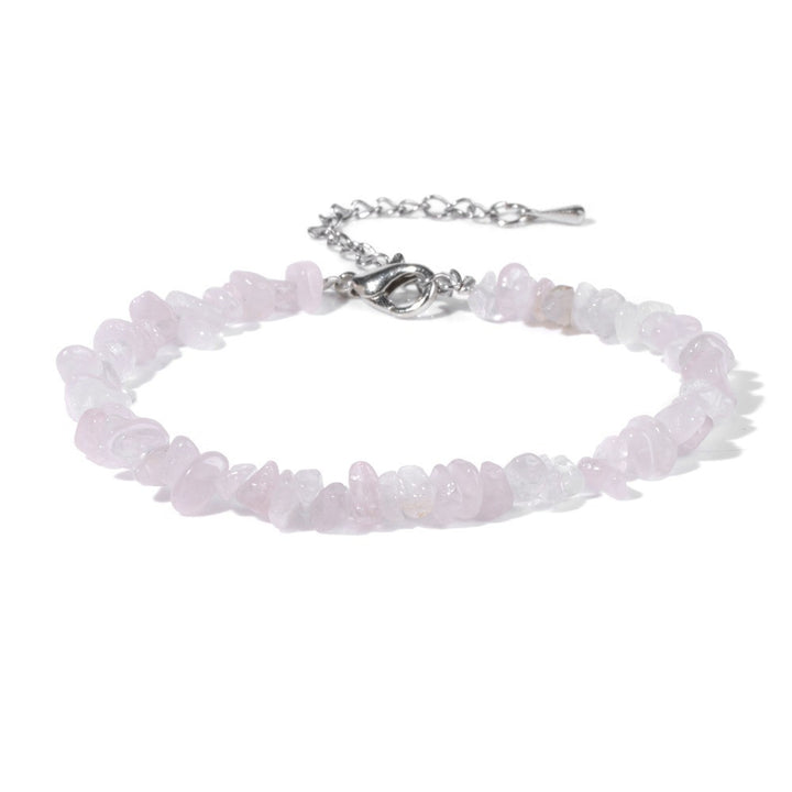 Natural Crystal Chip Adjustable Bracelets