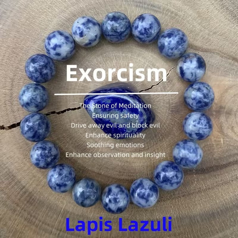 Crystal Energy Bracelet - Natural Gemstone Luck Bracelet European & American Niche Healing-Style Jewelry