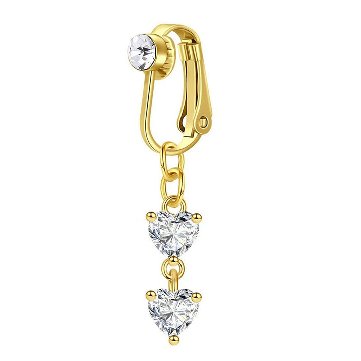 Sterling Silver Non-Piercing Belly Button Ring Set