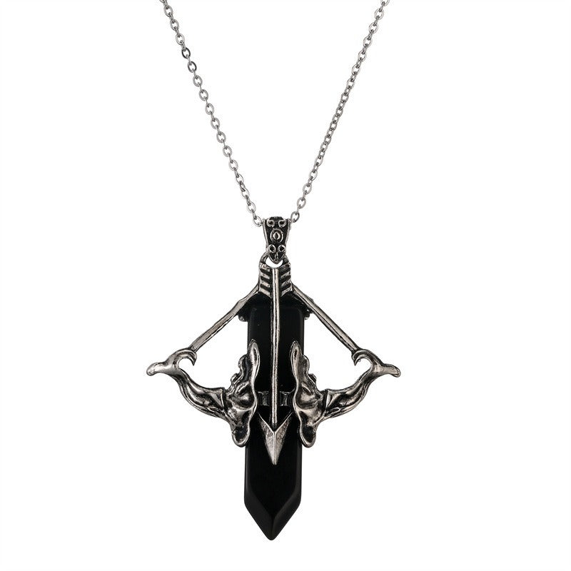 Cupid's Sword Natural Crystal Pendant