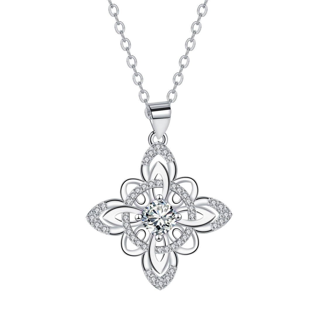 「Celtic Guardian」Birthstone Double Protection Necklace