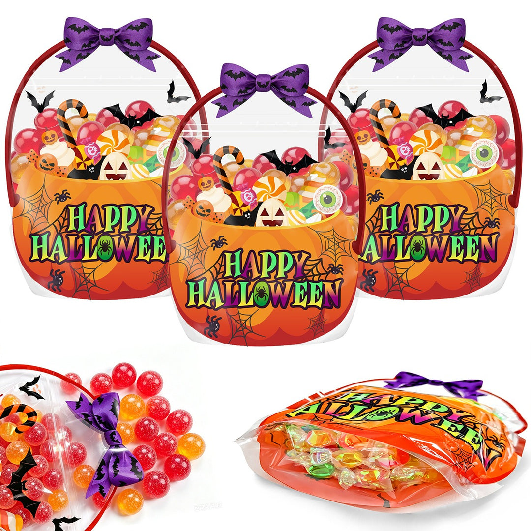 Halloween Party Fun Cute Transparent Candy Treat Bags