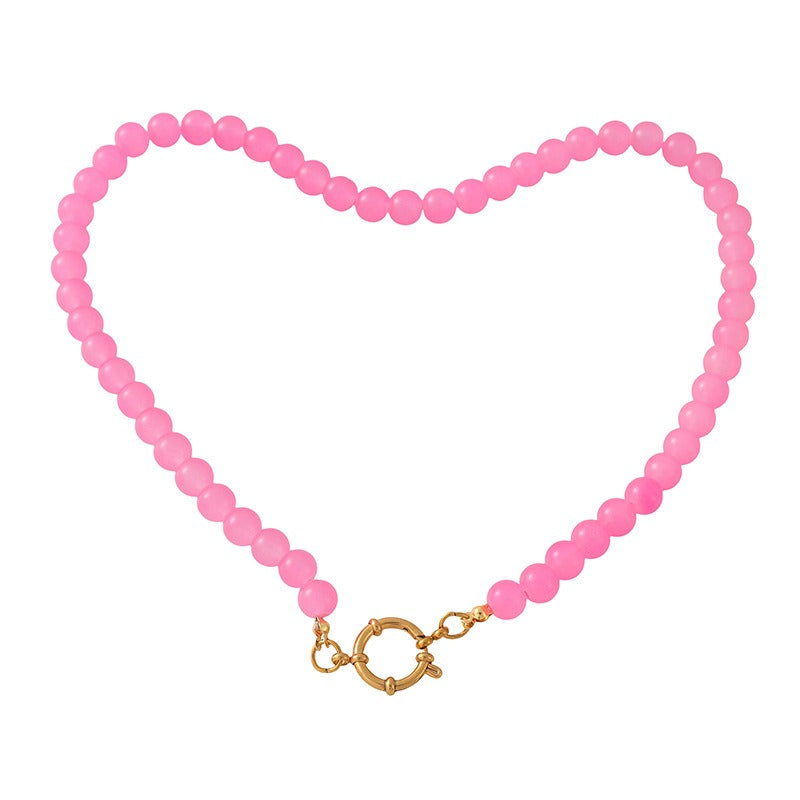 Blank Canvas 14K Gold Plated Toggle Clasp DIY Beaded Necklace