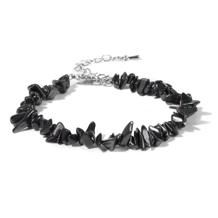 Natural Crystal Chip Adjustable Bracelets