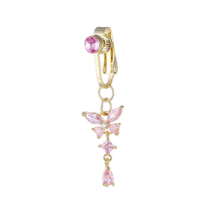 Sterling Silver Non-Piercing Belly Button Ring Set