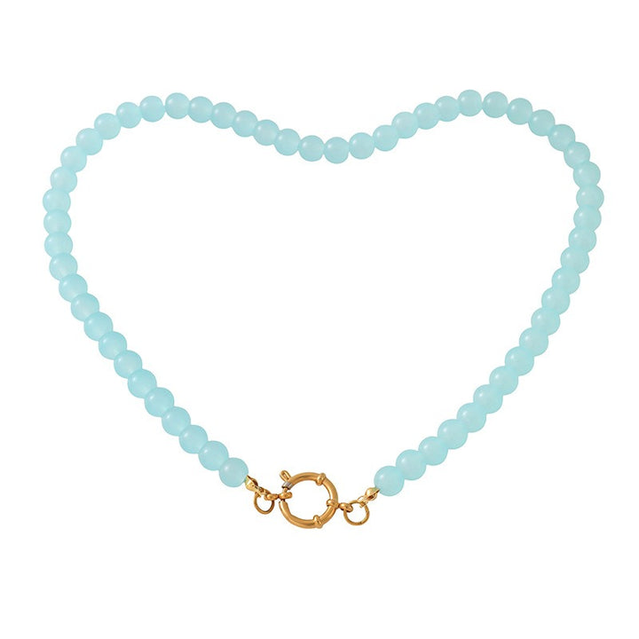 Blank Canvas 14K Gold Plated Toggle Clasp DIY Beaded Necklace