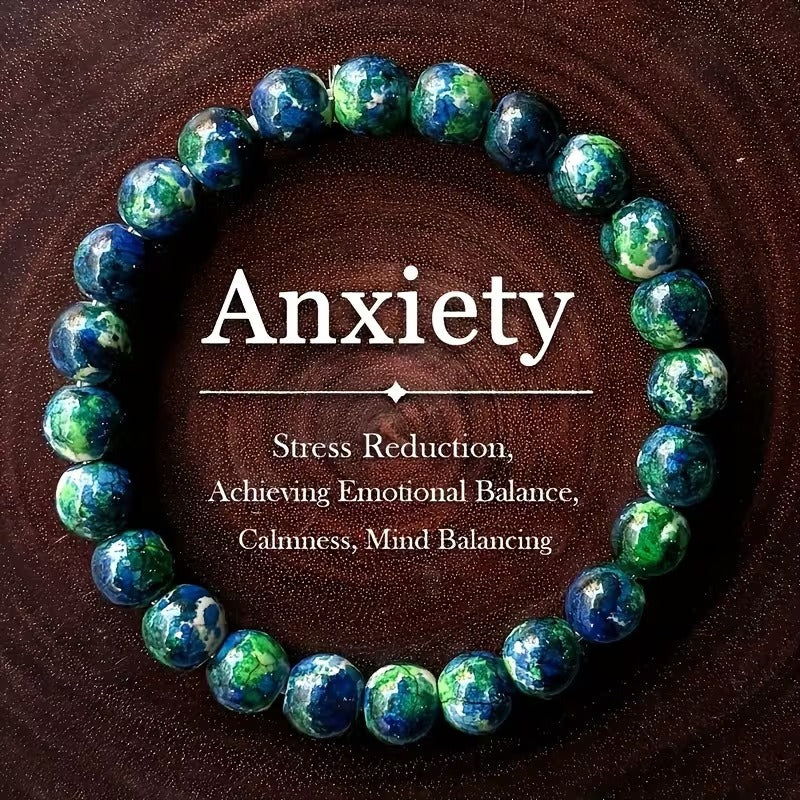 Crystal Energy Bracelet - Natural Gemstone Luck Bracelet European & American Niche Healing-Style Jewelry