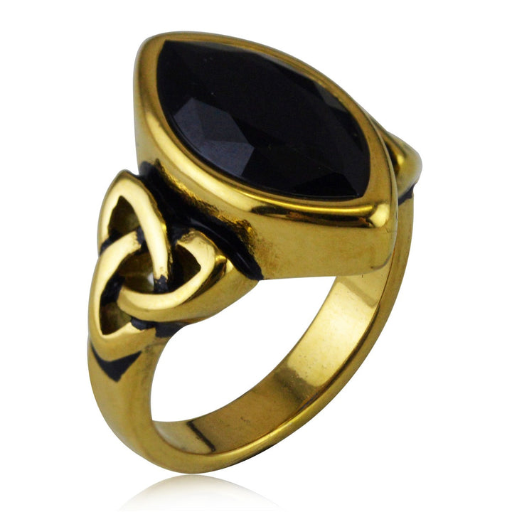 Celtic Knot Legacy Vintage Marquise Gem Ring