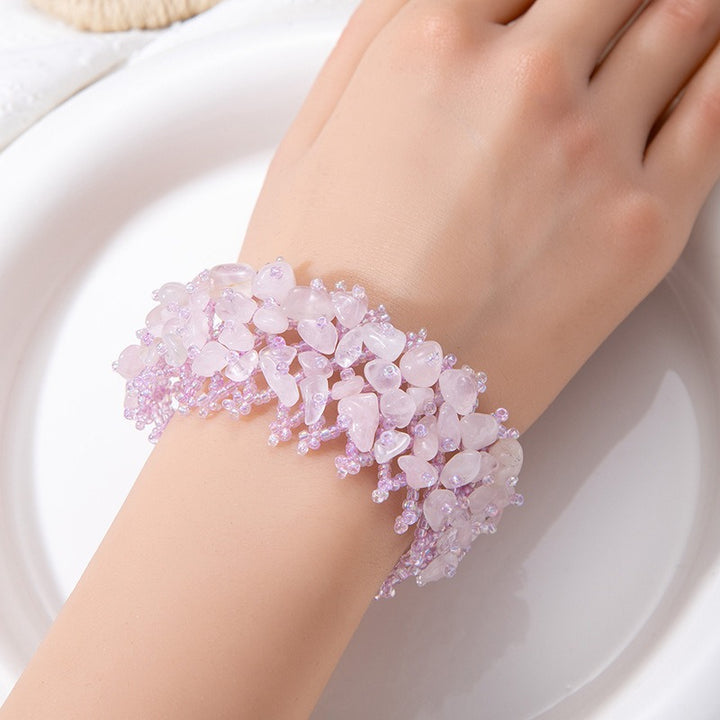 Boho Natural Chip Stone Bracelet