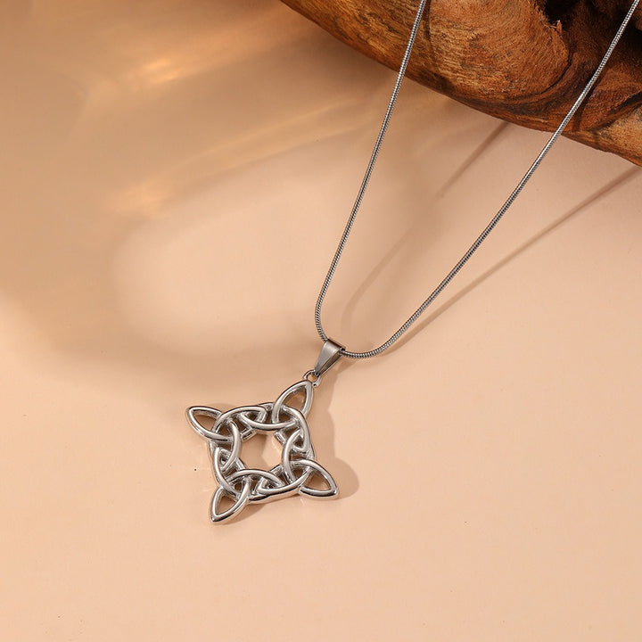 Vintage Celtic Knot Amulet Necklace