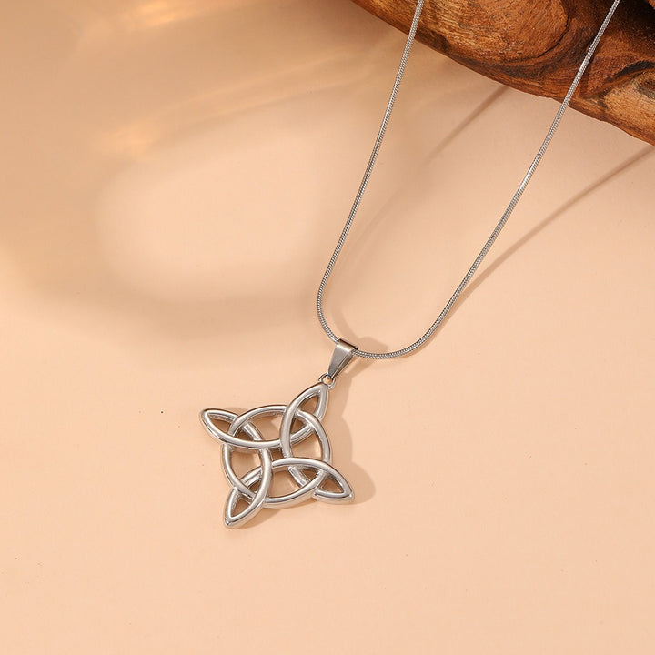 Vintage Celtic Knot Amulet Necklace
